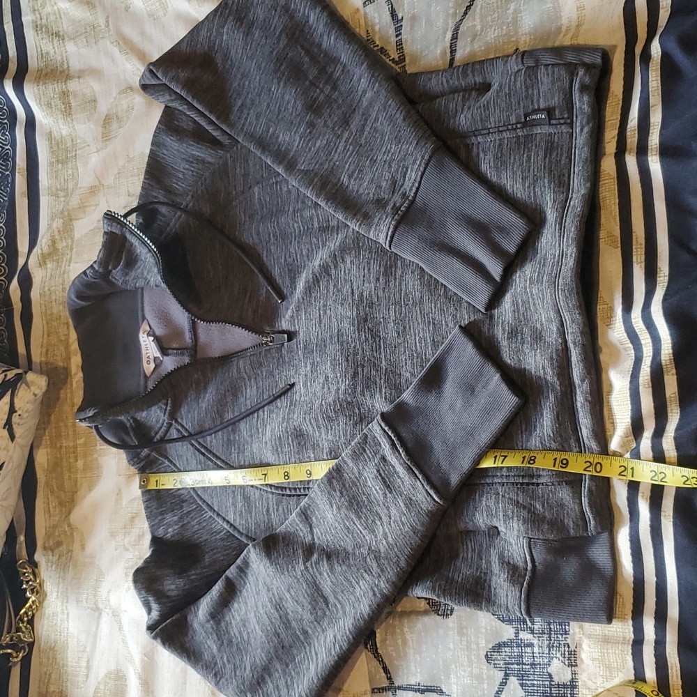 Athleta fleece lined shirt sz XXS